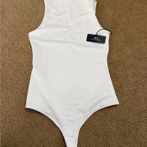 Love Culture White Sleeveless Jumpsuit